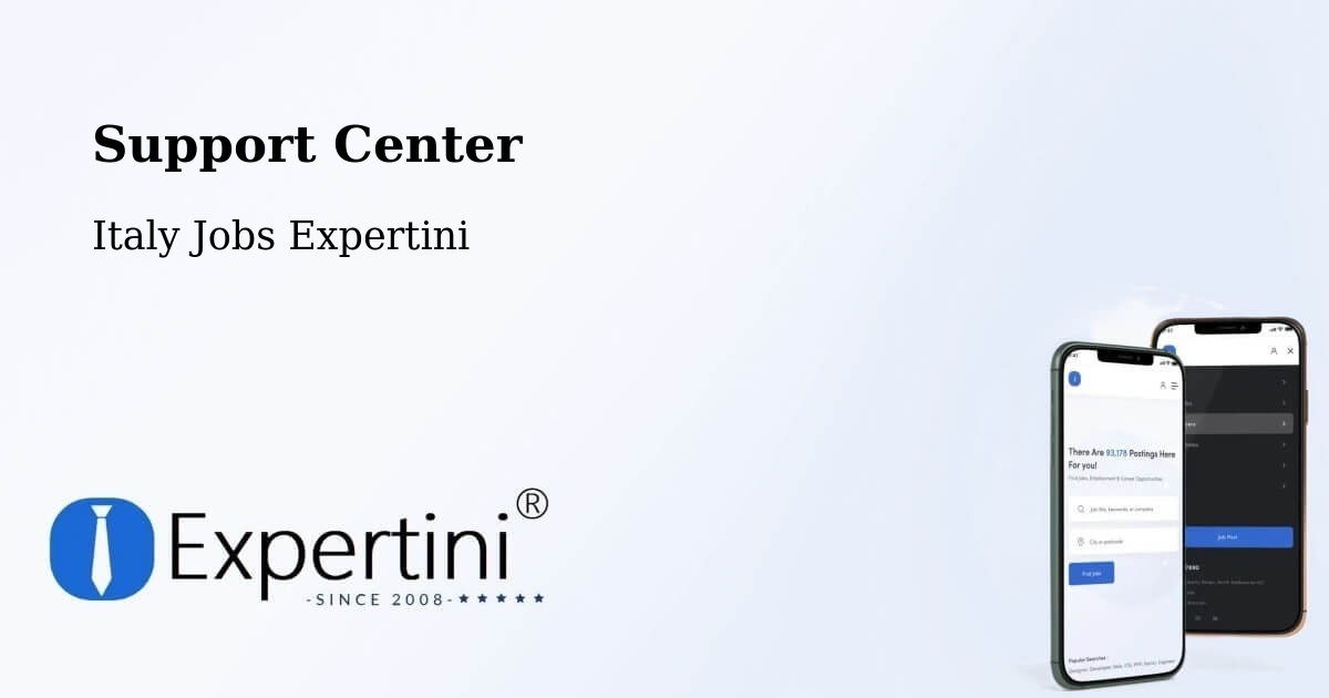 Support Services – Fermo - Italy Jobs Expertini